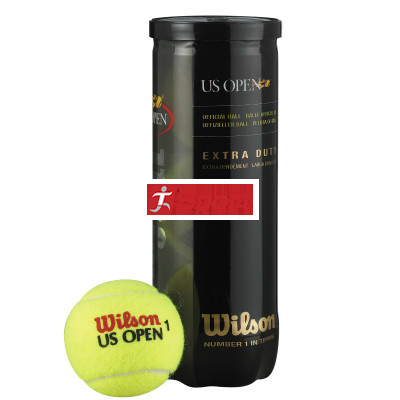 Мяч для большого тенниса Wilson Us open (3 мяча)